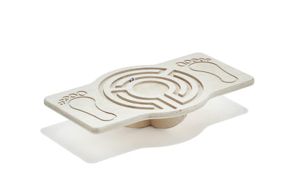 Best Birthday Gift, Wooden Labyrinth Balance Toys, Activity Board, Montessori Wobble for Kids