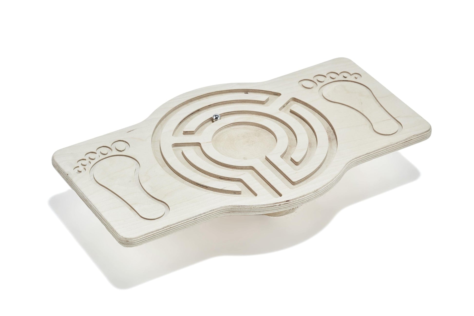 Best Birthday Gift, Wooden Labyrinth Balance Toys, Activity Board, Montessori Wobble for Kids