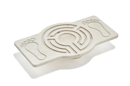 Best Birthday Gift, Wooden Labyrinth Balance Toys, Activity Board, Montessori Wobble for Kids