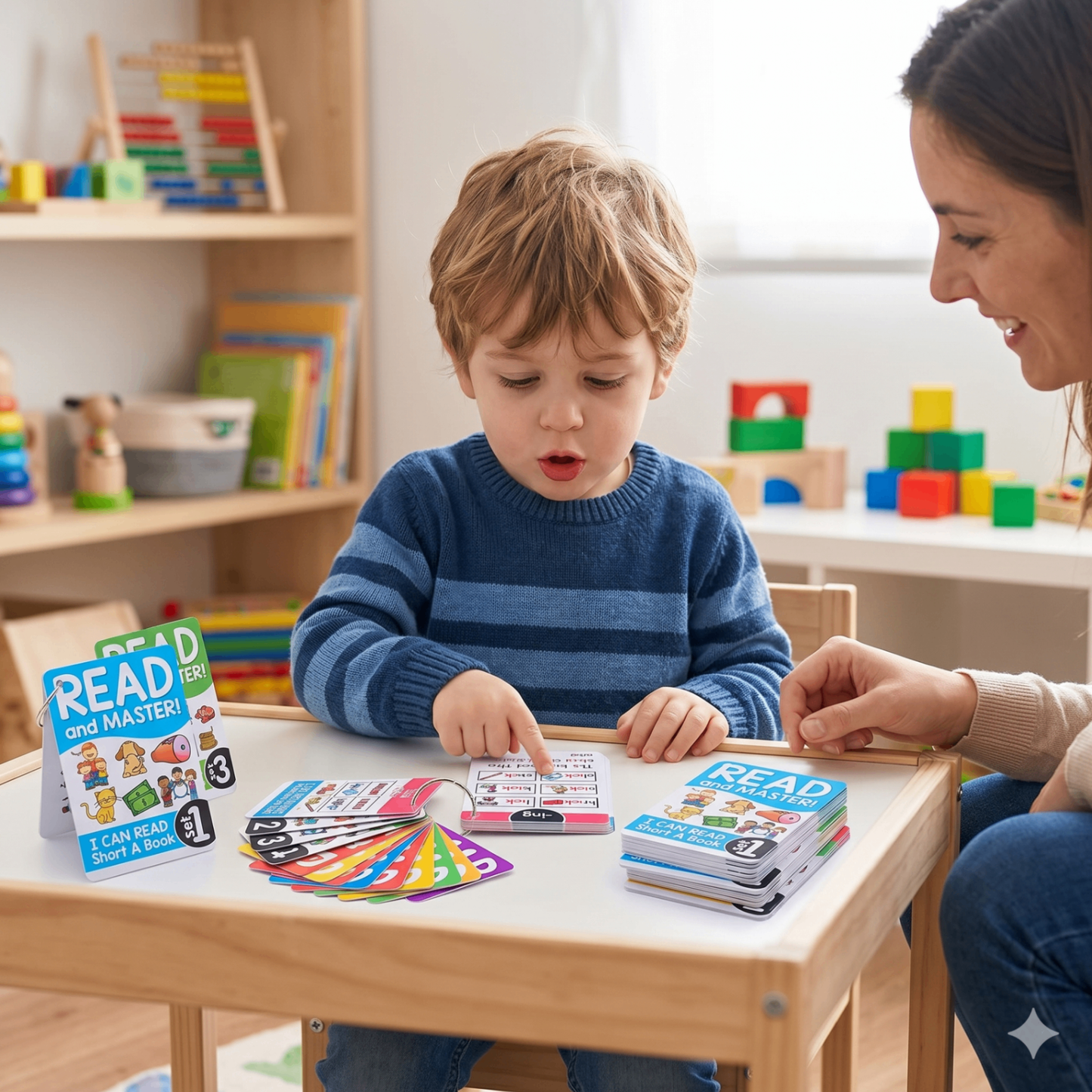 I Can Read Phonics Flash Cards | 67-Piece Learning Set | Sight Words & Word Families | Ages 3–8