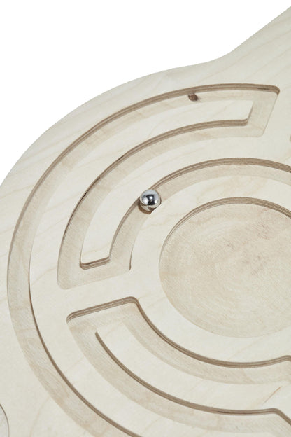 Best Birthday Gift, Wooden Labyrinth Balance Toys, Activity Board, Montessori Wobble for Kids